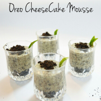 Oreo Cheesecake Mousse